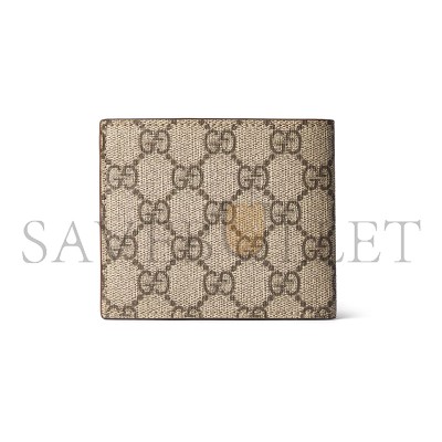 GUCCI BROWN INTERIOR GG BI-FOLD WALLET 768243 (21*9cm)